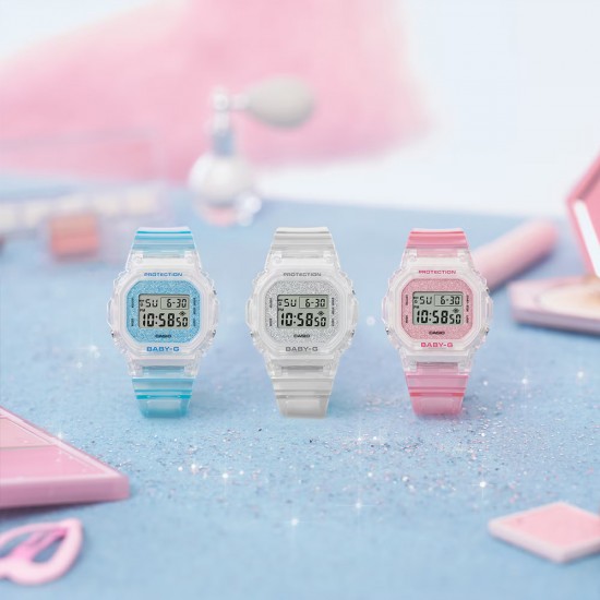 Casio Baby-G BGD-565GC-7 White Resin Band Women Sport Watch