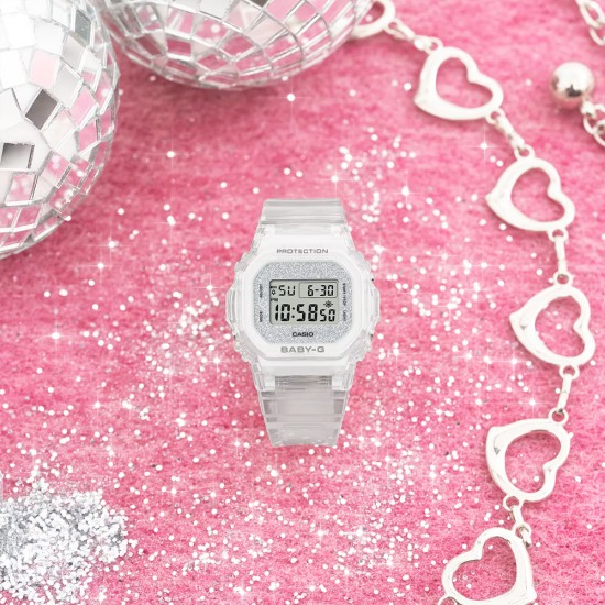 Casio Baby-G BGD-565GC-7 White Resin Band Women Sport Watch