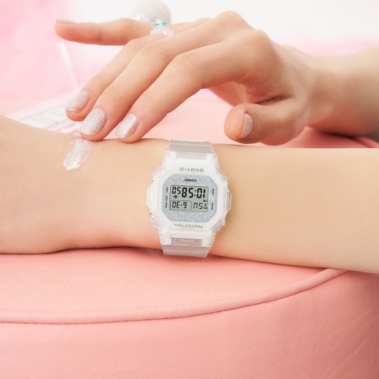 Casio Baby-G BGD-565GC-7 White Resin Band Women Sport Watch