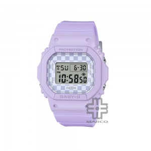 Casio Baby-G BGD-565GS-6 Purple Resin Band Women Sports Watch