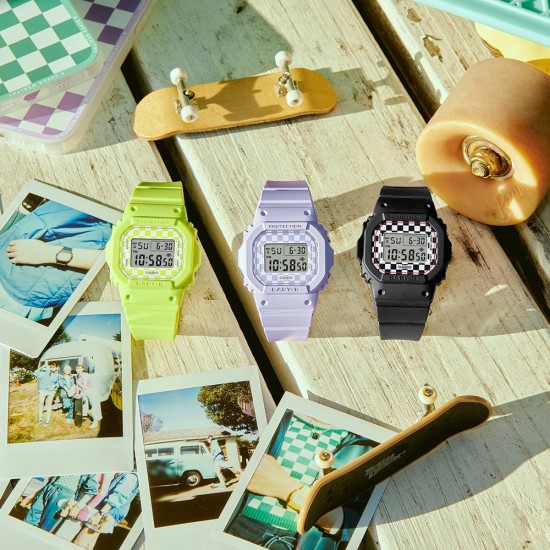 Casio Baby-G BGD-565GS-9 Yellow Resin Band Women Sports Watch