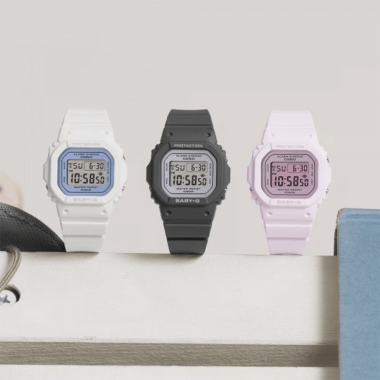 Casio Baby-G BGD-565SC-4B Pink Resin Band Women Sport Watch