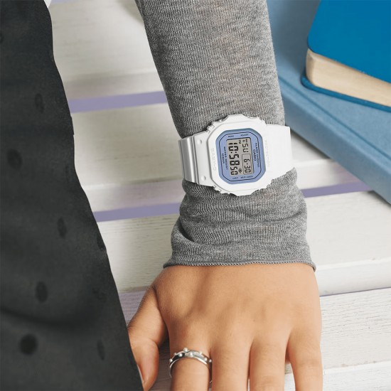 Casio Baby-G BGD-565SC-2B White Resin Band Women Sport Watch