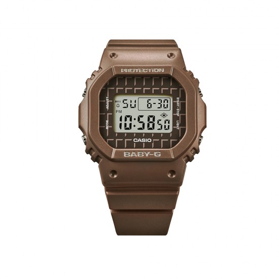 Casio Baby-G Sweets Collection Chocolate BGD-565USW-5 Dark Brown Resin Band Women Sports Watch