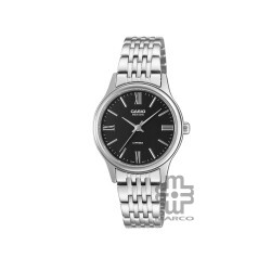 Casio General BLS-100D-1AV Silver Stainless Steel Band Women Watch