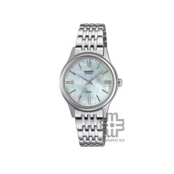 Casio General BLS-100DS-2AV Silver Stainless Steel Band Women Watch