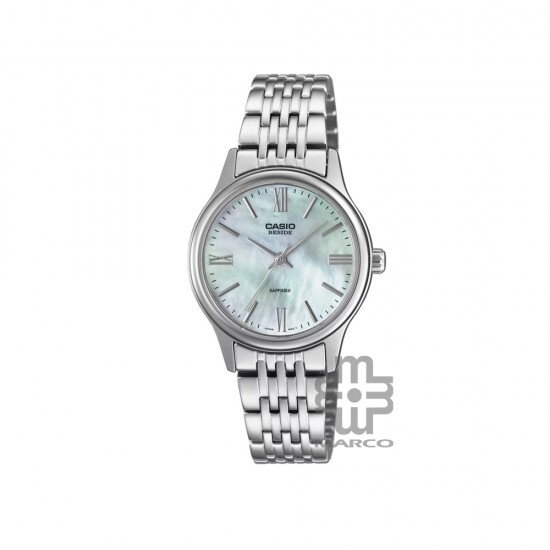 Casio General BLS-100DS-2AV Silver Stainless Steel Band Women Watch