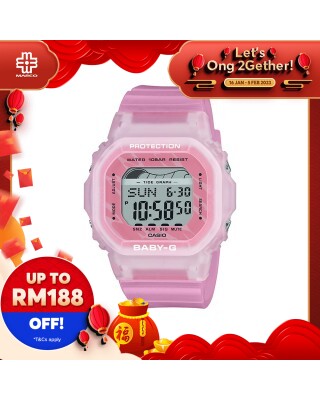 Casio Baby-G BLX-565S-4 Pink Resin Band Women Sports Watch