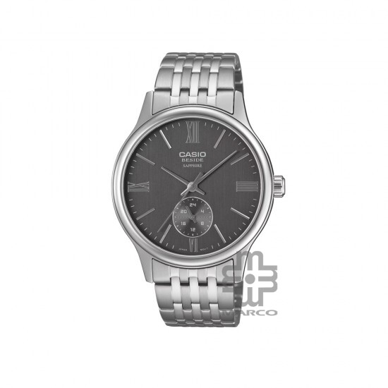 Casio General BMS-100D-8AV Silver Stainless Steel Band Men Watch