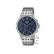 Casio Beside BMS-300D-2AV Silver Stainless Steel Band Men Watch