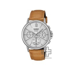 Casio General BMS-300L-5AV Brown Leather Band Men Watch