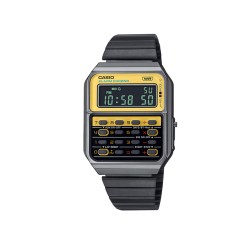 Casio Vintage CA-500WEGG-9B Black Stainless Steel Band Men Watch / Women Watch Casio Vintage CA-500WEGG-9B Black Stainless Steel Band Men Watch / Women Watch