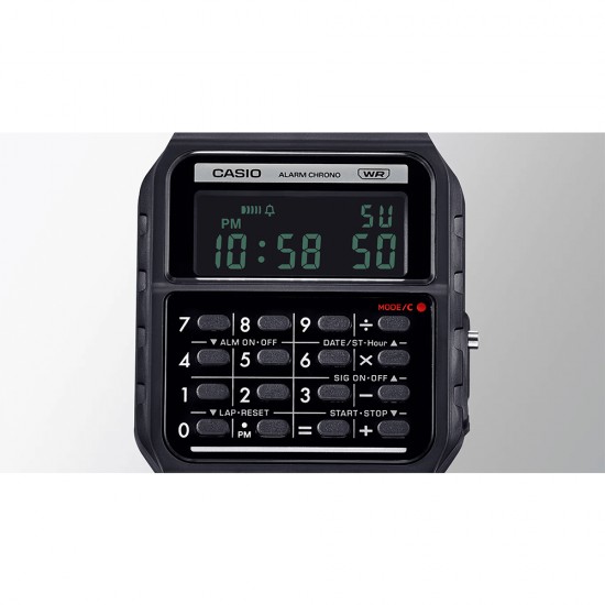 Casio General CA-53WB-1B Black Resin Band Men Watch / Women Watch Casio General CA-53WB-1B Black Resin Band Men Watch / Women Watch
