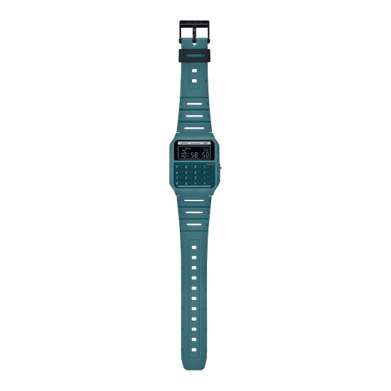 Casio General CA-53WB-3B Turquoise Resin Band Men Watch / Women Watch Casio General CA-53WB-3B Turquoise Resin Band Men Watch / Women Watch