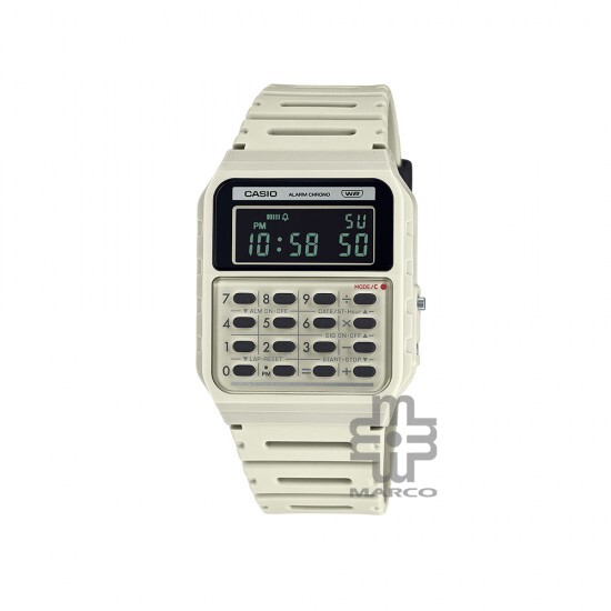 Casio General CA-53WB-8B Beige Resin Band Men Watch / Women Watch Casio General CA-53WB-8B Beige Resin Band Men Watch / Women Watch