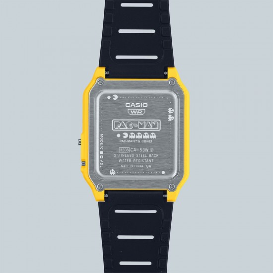 Casio General CA-53WPC-1B PAC-MAN Black Resin Band Men Watch / Women Watch / Unisex Watch Casio General CA-53WPC-1B PAC-MAN Black Resin Band Men Watch / Women Watch / Unisex Watch