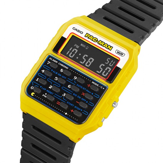 Casio General CA-53WPC-1B PAC-MAN Black Resin Band Men Watch / Women Watch / Unisex Watch Casio General CA-53WPC-1B PAC-MAN Black Resin Band Men Watch / Women Watch / Unisex Watch