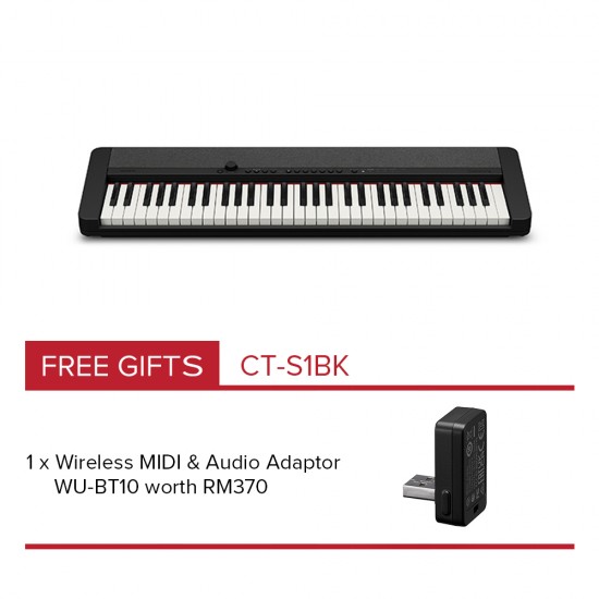 Casio CT-S1BK Black Casiotone Keyboard Casio CT-S1BK Black Casiotone Keyboard