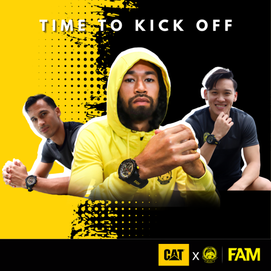 CAT x Harimau Malaya FAM Collaboration Limited Edition Watch