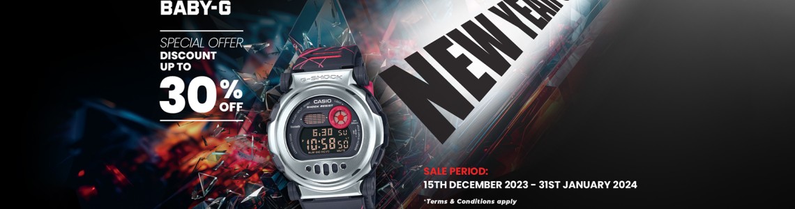 Casio New Year Sale