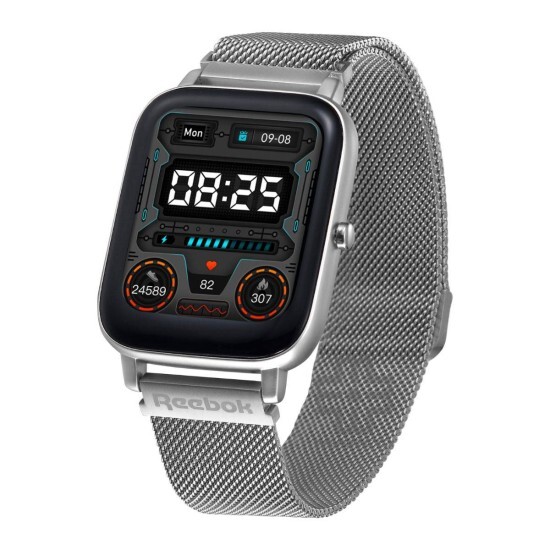 Reebok RELAY SILVER Unisex Smart Watch Reebok RELAY SILVER Unisex Smart Watch