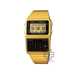 Casio Vintage DBC-611G-1 Gold Stainless Steel Band Men Watch / Women Watch