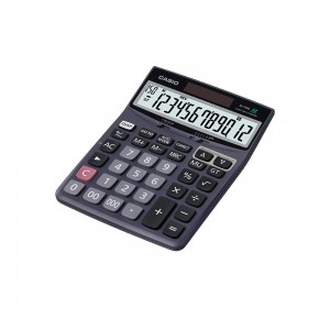 Casio DJ-120D Desktop Type Calculator (Classic Tow-tone)