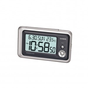 Casio DQ-748-8 Silver Desk Top Digital Clock