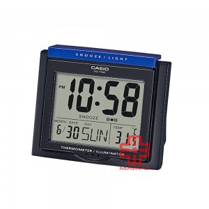 Casio DQ-750F-1 Black Digital Desk Alarm Snooze Clock
