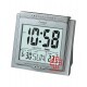 Casio DQ-750F-8 Silver Digital Desk Alarm Snooze Clock