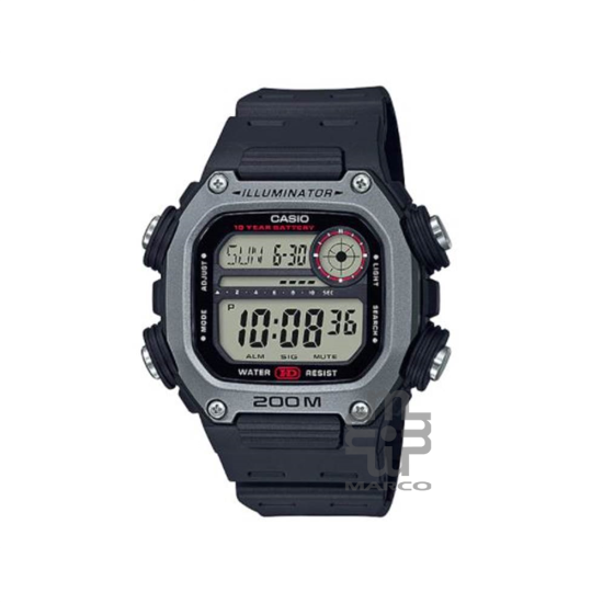 Casio General DW-291H-1AV Black Resin Band Men Watch Casio General DW-291H-1AV Black Resin Band Men Watch
