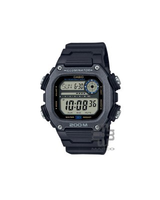 Casio General DW-291HX-1AV Black Resin Band Men Watch