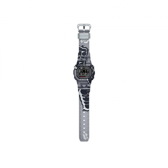 Casio G-Shock Street Spirit Series DW-5000SS-1 Graffiti Multicolored Black Resin Band Men Sports Watch