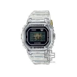 Casio G-Shock DW-5040RX-7 White Transparent Resin Band Men Sports Watch