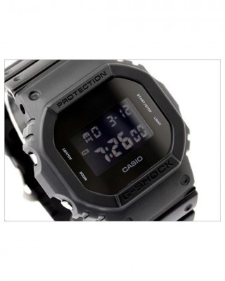 Casio G-Shock DW-5600BB-1 Black Resin Band Men Sports Watch