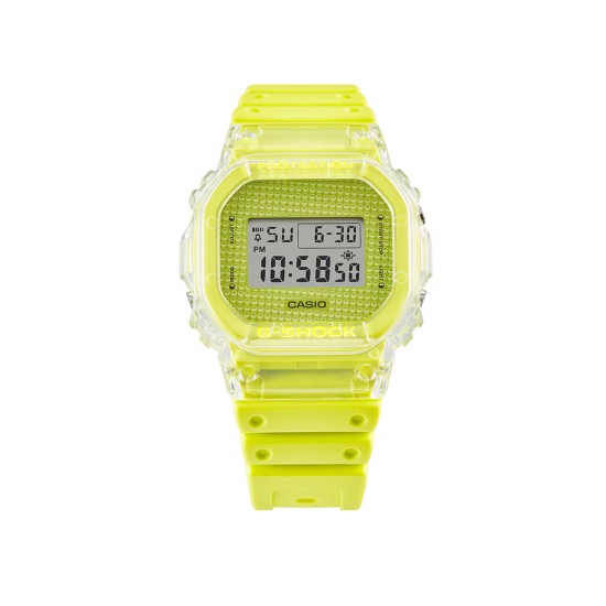 Casio G-Shock Lucky Drop Series DW-5600GL-9 Yellow Resin Band Men Sports Watch