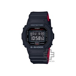 Casio G-Shock DW-5600HR-1 Black Resin Band Men Sports Watch 