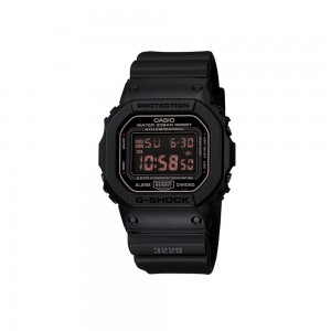 Casio G-Shock DW-5600MS-1 Black Resin Band Men Sports Watch