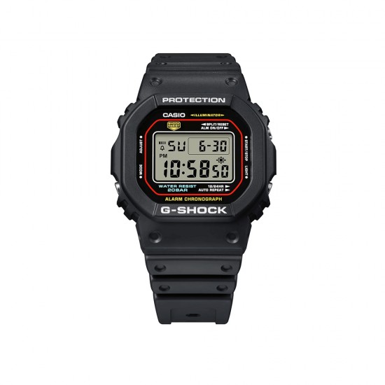 Casio G-Shock DW-5600RL-1 Black Resin Band Men Sport Watch
