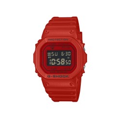 Casio G-Shock DW-5600RRB-4 Red Bio-based Resin Band Men Sports Watch