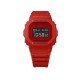 Casio G-Shock DW-5600RRB-4 Red Bio-based Resin Band Men Sports Watch