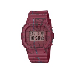 Casio G-Shock Treasure Hunt Series DW-5600SBY-4 Red Resin Band Men Sports Watch