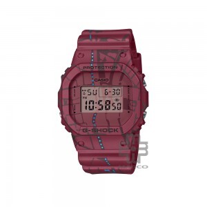 Casio G-Shock Treasure Hunt Series DW-5600SBY-4 Red Resin Band Men Sports Watch