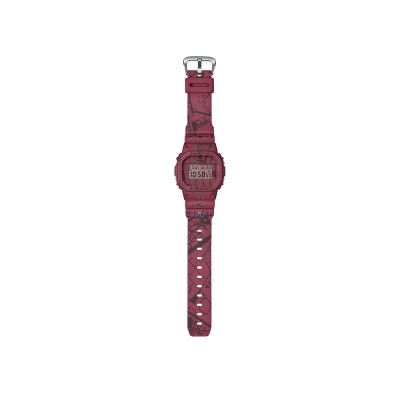 Casio G-Shock Treasure Hunt Series DW-5600SBY-4 Red Resin Band Men Sports Watch