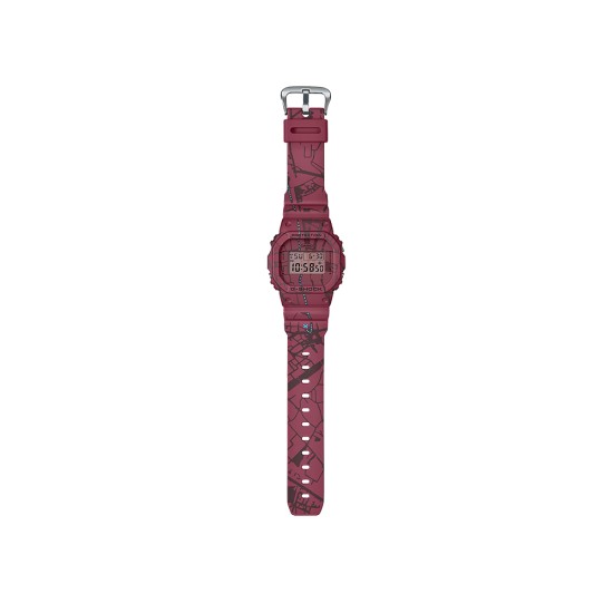 Casio G-Shock Treasure Hunt Series DW-5600SBY-4 Red Resin Band Men Sports Watch