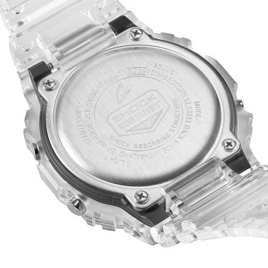 Casio G-Shock Iridescent Series DW-5600SRS-7 Translucent Resin Band Men Sports Watch