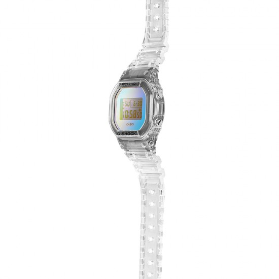 Casio G-Shock Iridescent Series DW-5600SRS-7 Translucent Resin Band Men Sports Watch