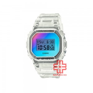 Casio G-Shock DW-5600SRS-7 Translucent Resin Band Men Sports Watch