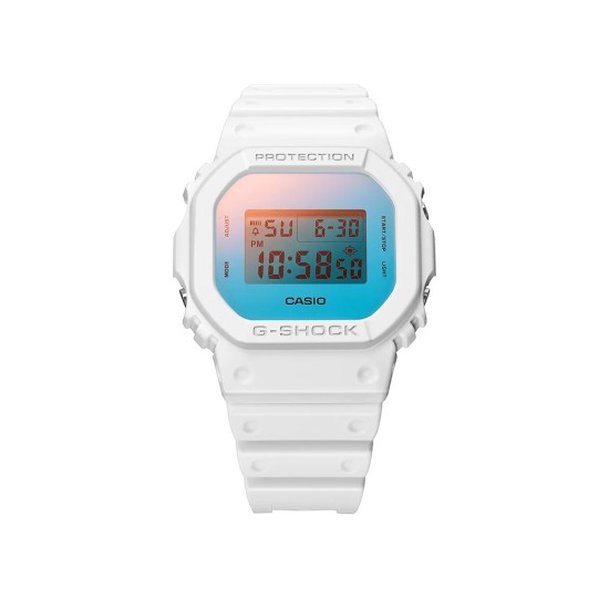 Casio G-Shock Beach Time Lapse Series DW-5600TL-7 White Bio-Based Resin Band Men Sports Watch