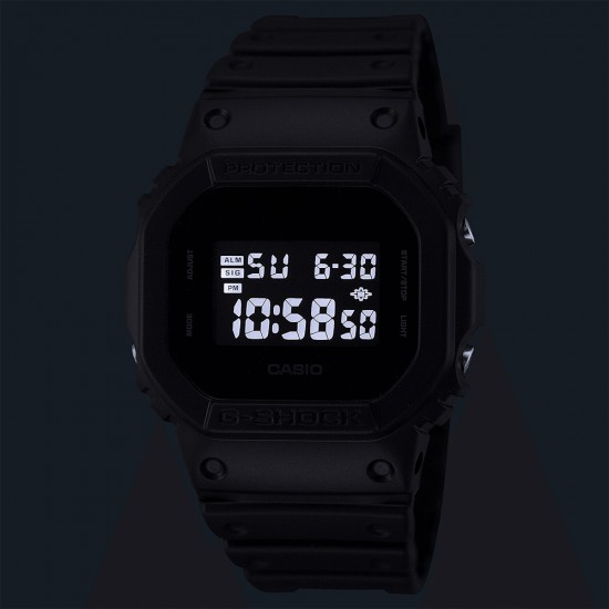 Casio G-Shock DW-5600UBB-1 Black Resin Band Men Sports Watch